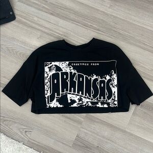 Black Arkansas women’s Graphic Tee